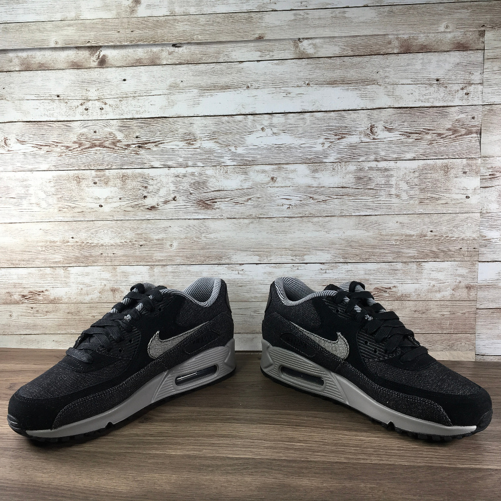 Nike Air Max 90 SE Womens Denim Black Grey NWT - Picture 2 of 7